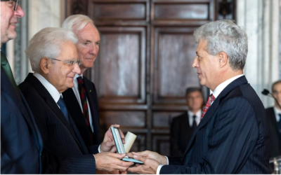 Cesare Verona, Presidente di Aurora Penne, Cavaliere del Lavoro