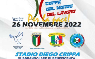 In arrivo a Cinisello Balsamo la Coppa del Mondo del Lavoro 2022