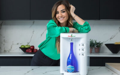 Giorgia Palmas è il nuovo volto della campagna di Aquafarma