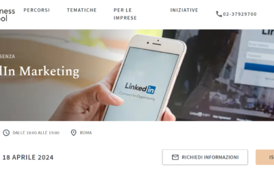 Presentazione del libro ‘LinkedIn Marketing’