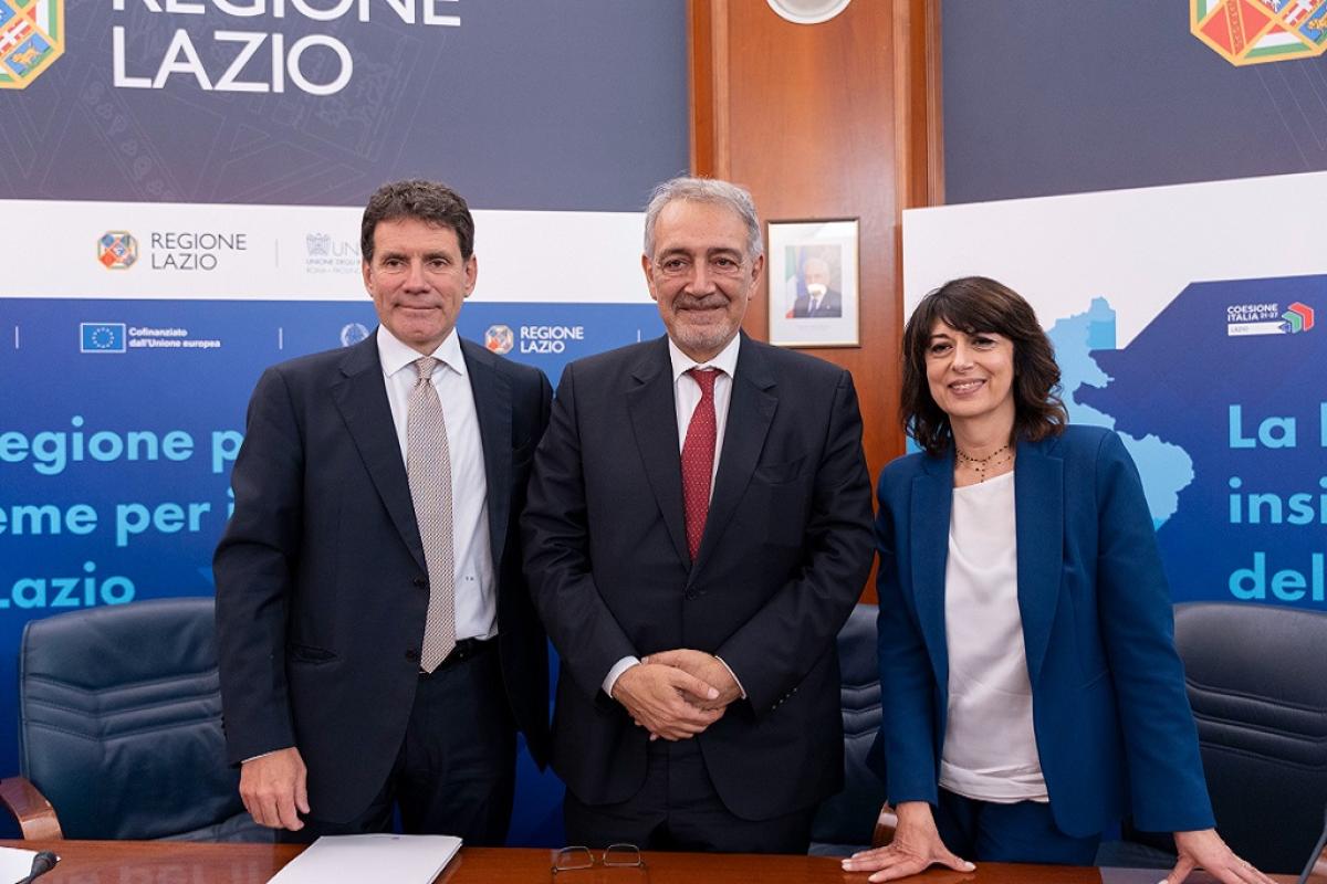 Unindustria e Regione Lazio presentano il nuovo Piano Industriale
