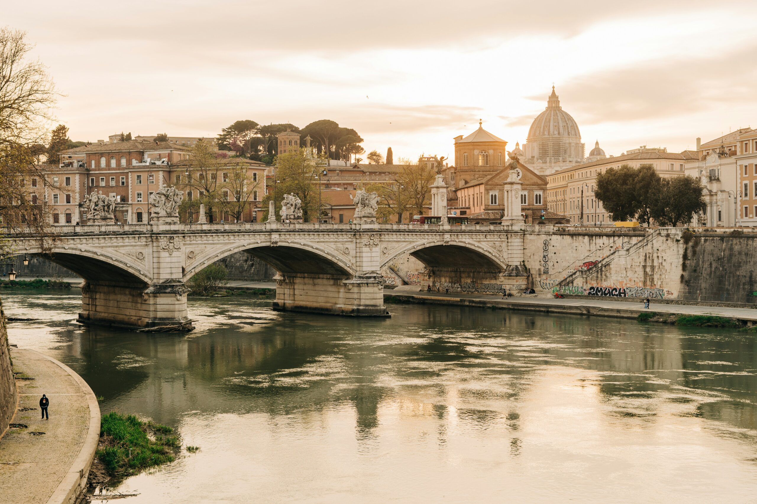 parco d'affaccio sul tevere