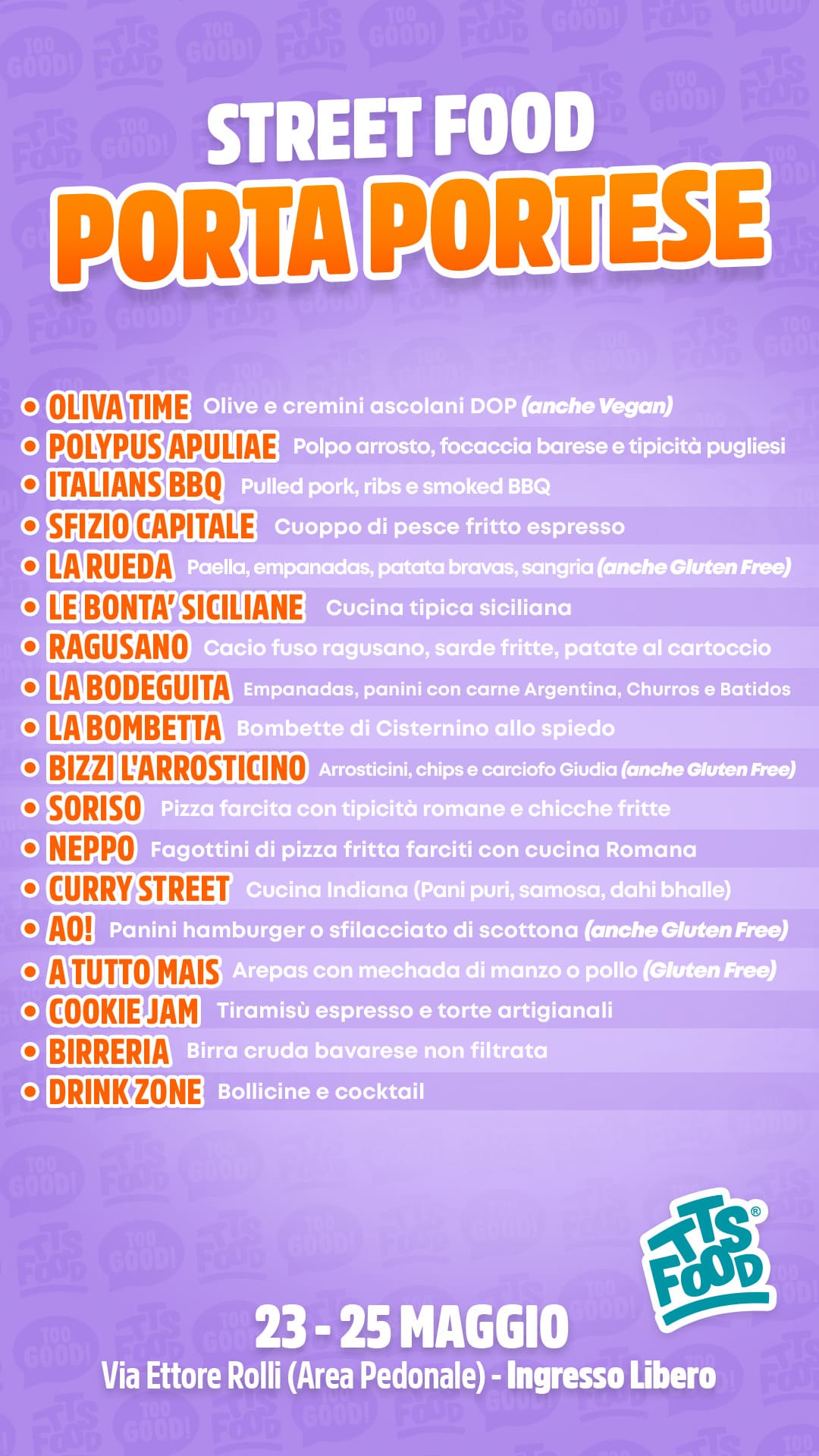 Porta Portese Street Food