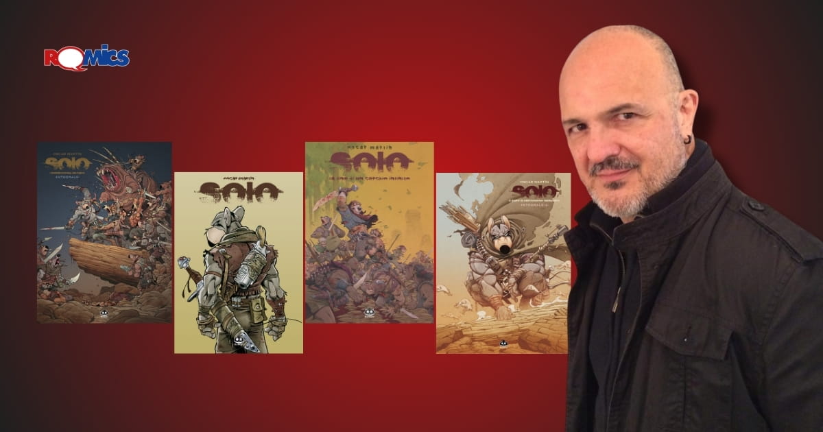 Oscar Martín, assegnazione del Romics d’Oro alla 35° edizione