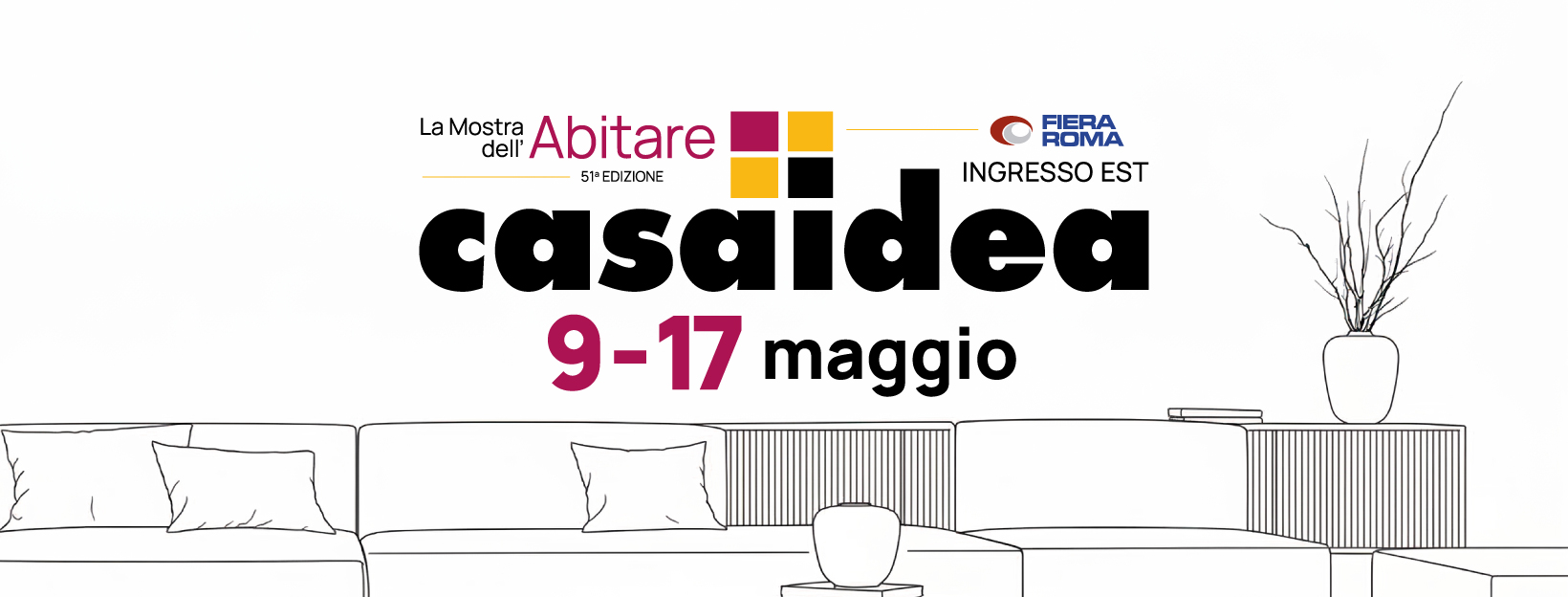 Casaidea 2026, dal 9 al 17 maggio tante idee in mostra per abitare la bella stagione